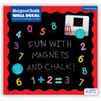 Fun With 1-2-3s! Magnetic Chalkboard Wall Decal - Age 3+