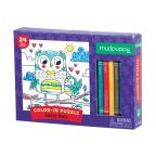 Sweet Owls Color-In 24-Piece Puzzle - Age 3+