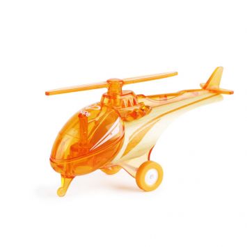 orange helicopter toy