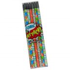 Comic Attack Pencils - Set of 12