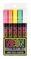 Neon Chalkables - Liquid Chalk Markers - Set of 5