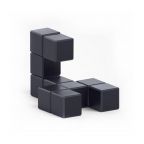 3D Magnetic Pixel Art Set - Black - 16 pcs