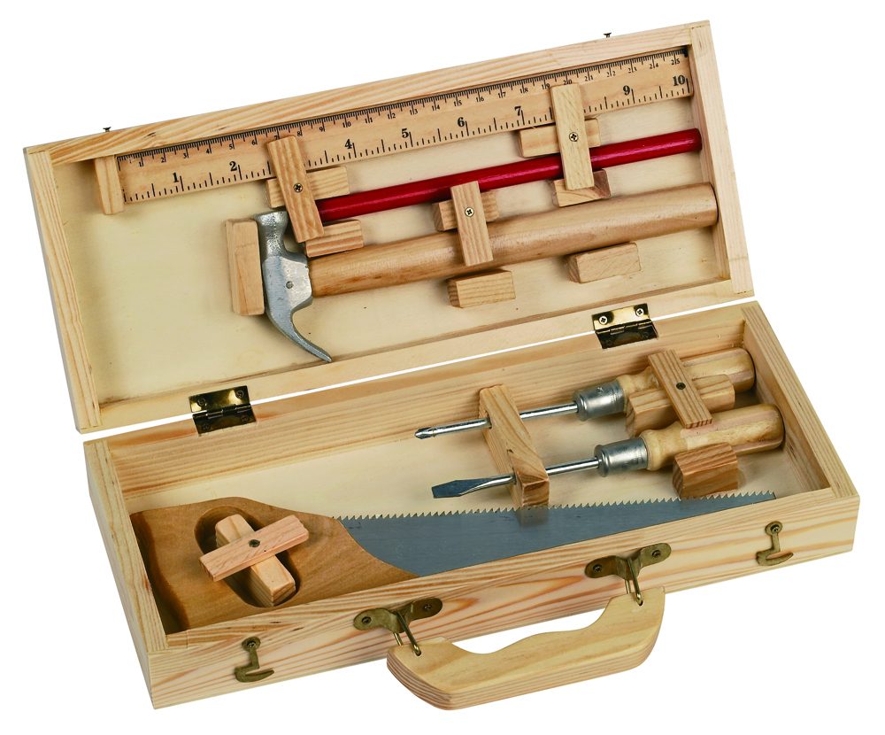 Woodworking subscription box for kids
