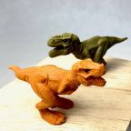 Japanese Puzzle Erasers - T-rex