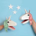 Paper Puppet Construction Kit - Unicorns