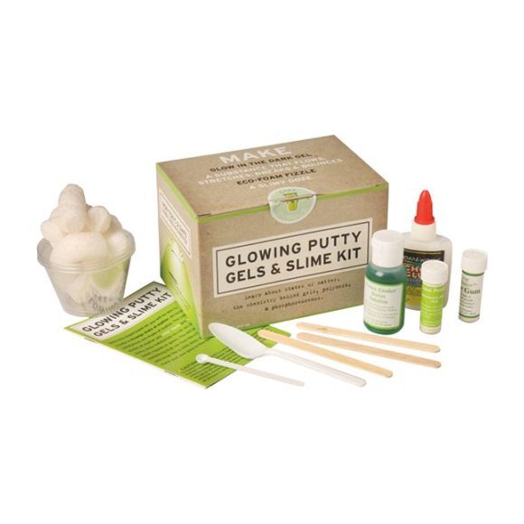 Glowing Putty, Gels & Slime Experiment Kit