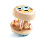 Wooden Rolling Rattle