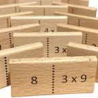 Math Dominoes - Multiplication