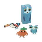 4 pc Wooden Animal Puzzles - Set of 3