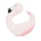 Natural Rubber Teething Bracelet - Flamingo