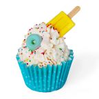 Cupcake Soap - Teal with Popsicle
