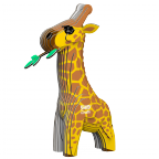 Giraffe Eugy - Cardboard Puzzle