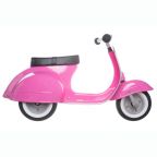Vespa-Style Ride-on Scooter - Pink