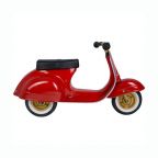 Vespa-Style Ride-on Scooter - Red