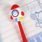 Rocket Wiggle Gel Pen - Red