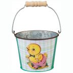 Mini Vintage Easter Bucket - Chick