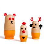 My 3 Yoshka - Wooden "Mr. Potatohead" Activity