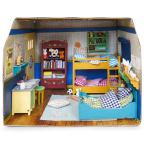 DIY Mansion - KIDS' BEDROOM - Cardboard Room