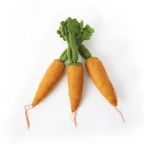 Mini Felted Wool Carrots
