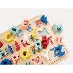 Wooden Alphabet Puzzle - 4 Languages