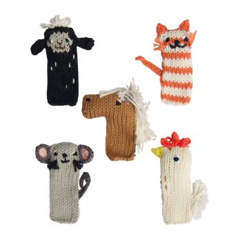 5 Animal Finger Puppets